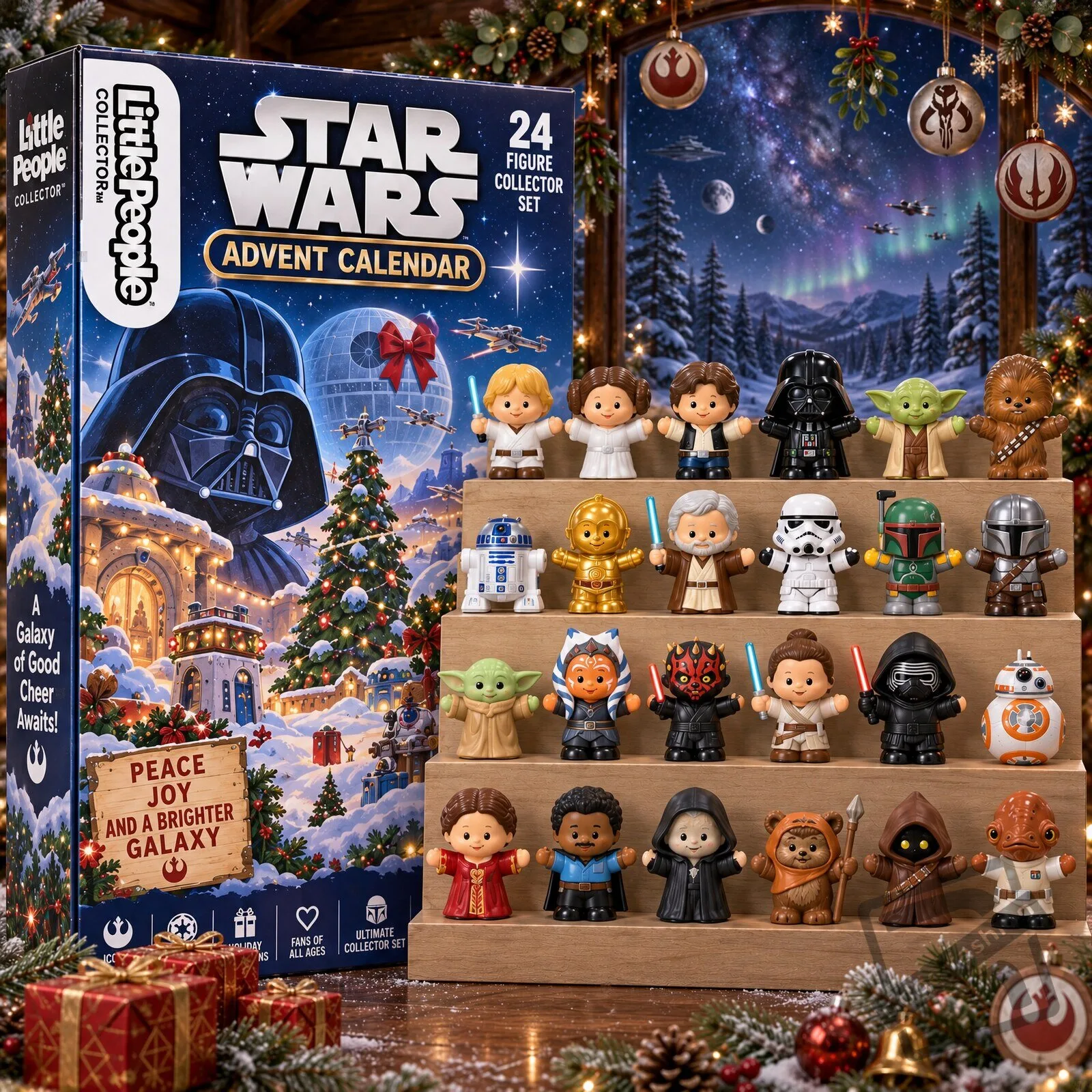 STW Little People Collector Advent Calendar Set 3 STW Little People Collector Advent Calendar Set product view