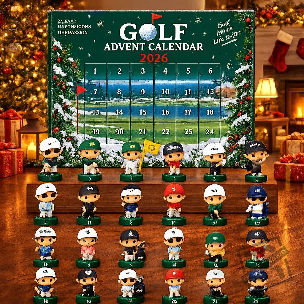 Golf Hobbies Surprised 24 Days Of Advent Calendar