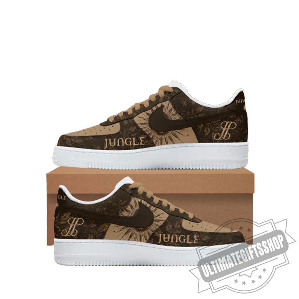 Jungle Sunshine Brown Earth Tone Air Force 1 Sneakers Shoes 5 Jungle Sunshine Brown Earth Tone Air Force 1 Sneakers Shoes