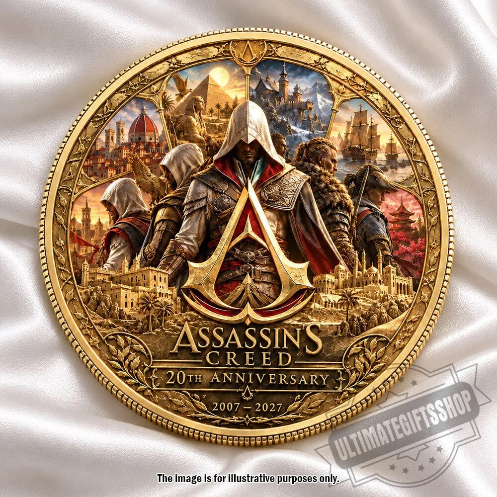 Assassin's Creed 20th Anniversary Commemorative Coin