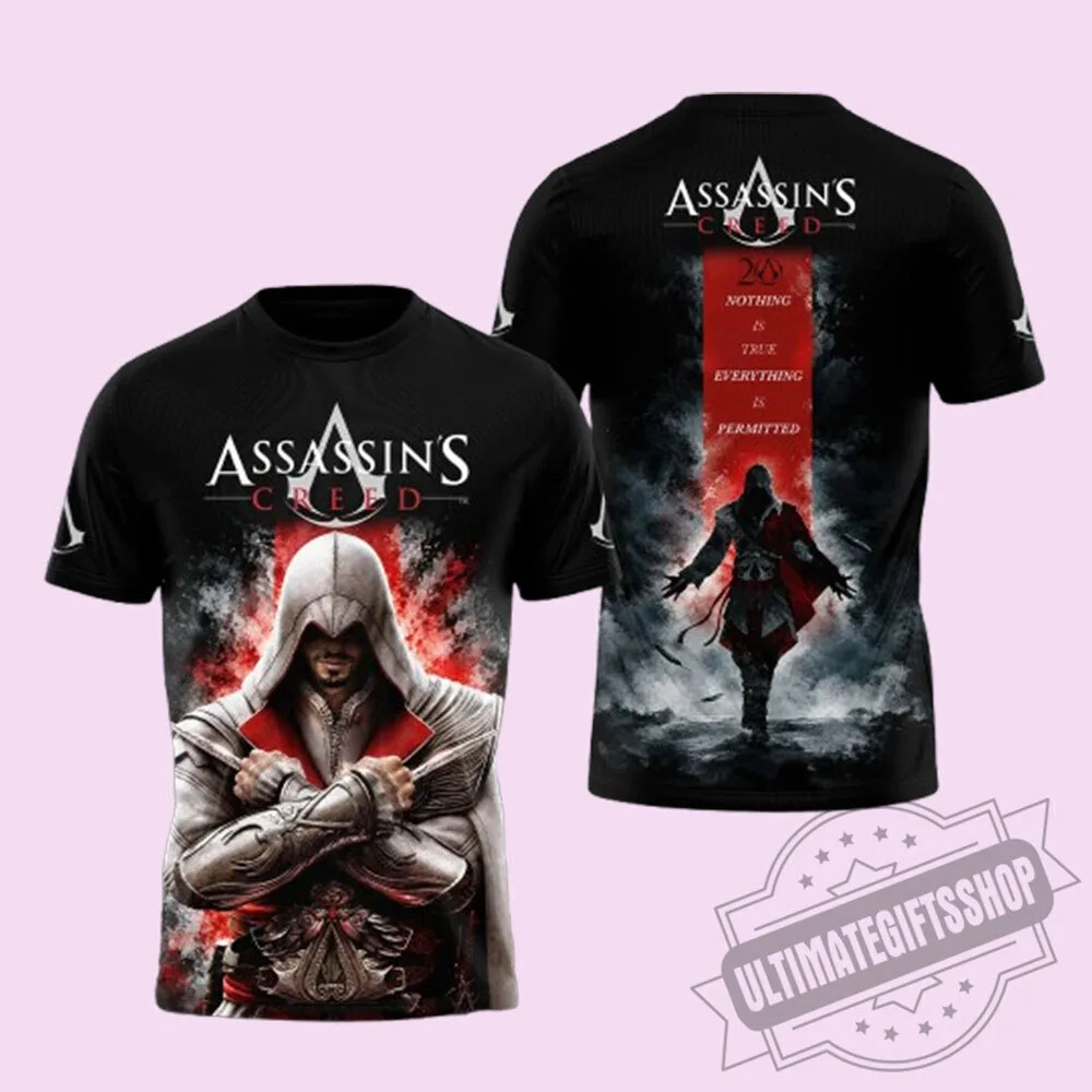Assassin's Creed 20th Anniversary 3D Shirt