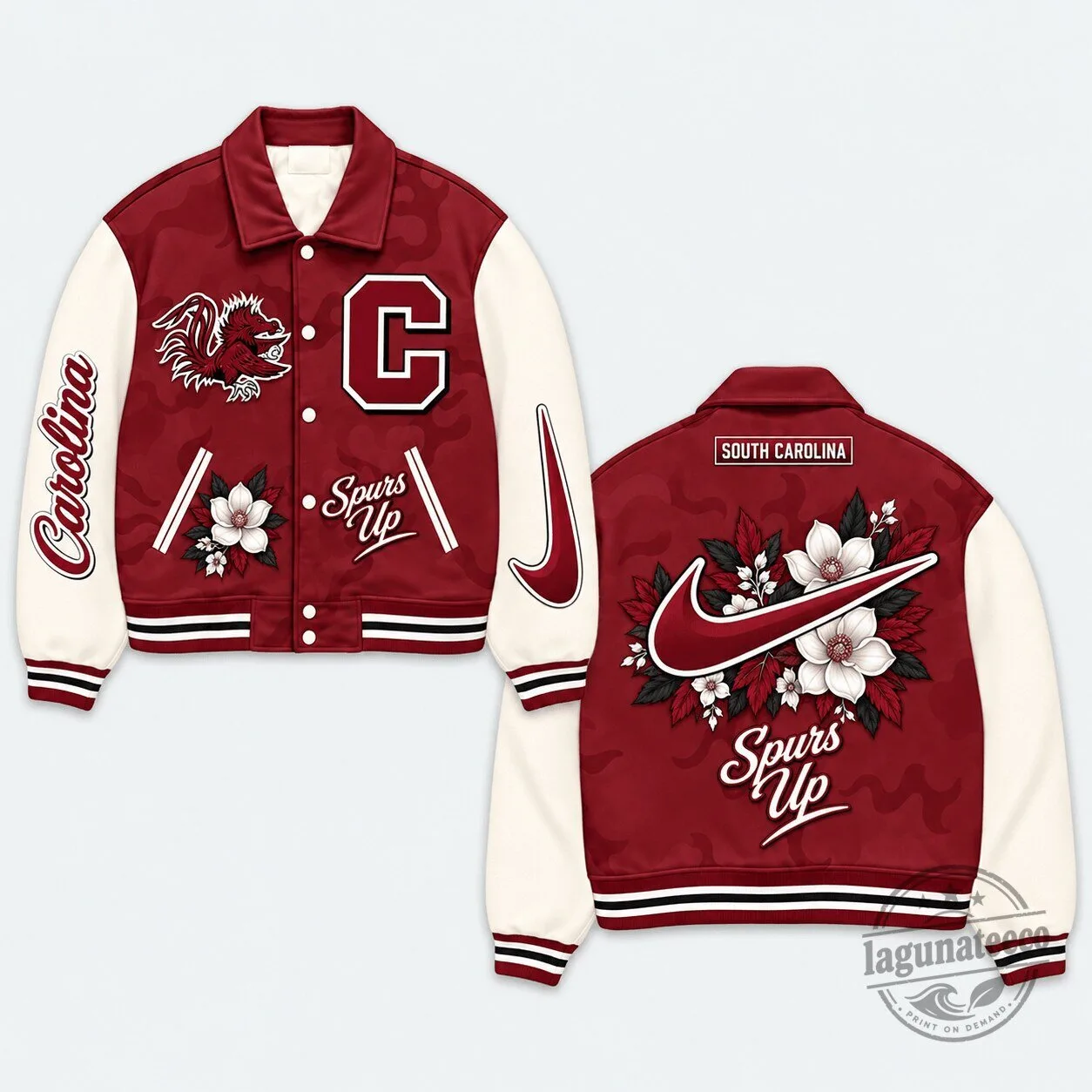 South Carolina Gamecocks College Football Team Varsity Jacket