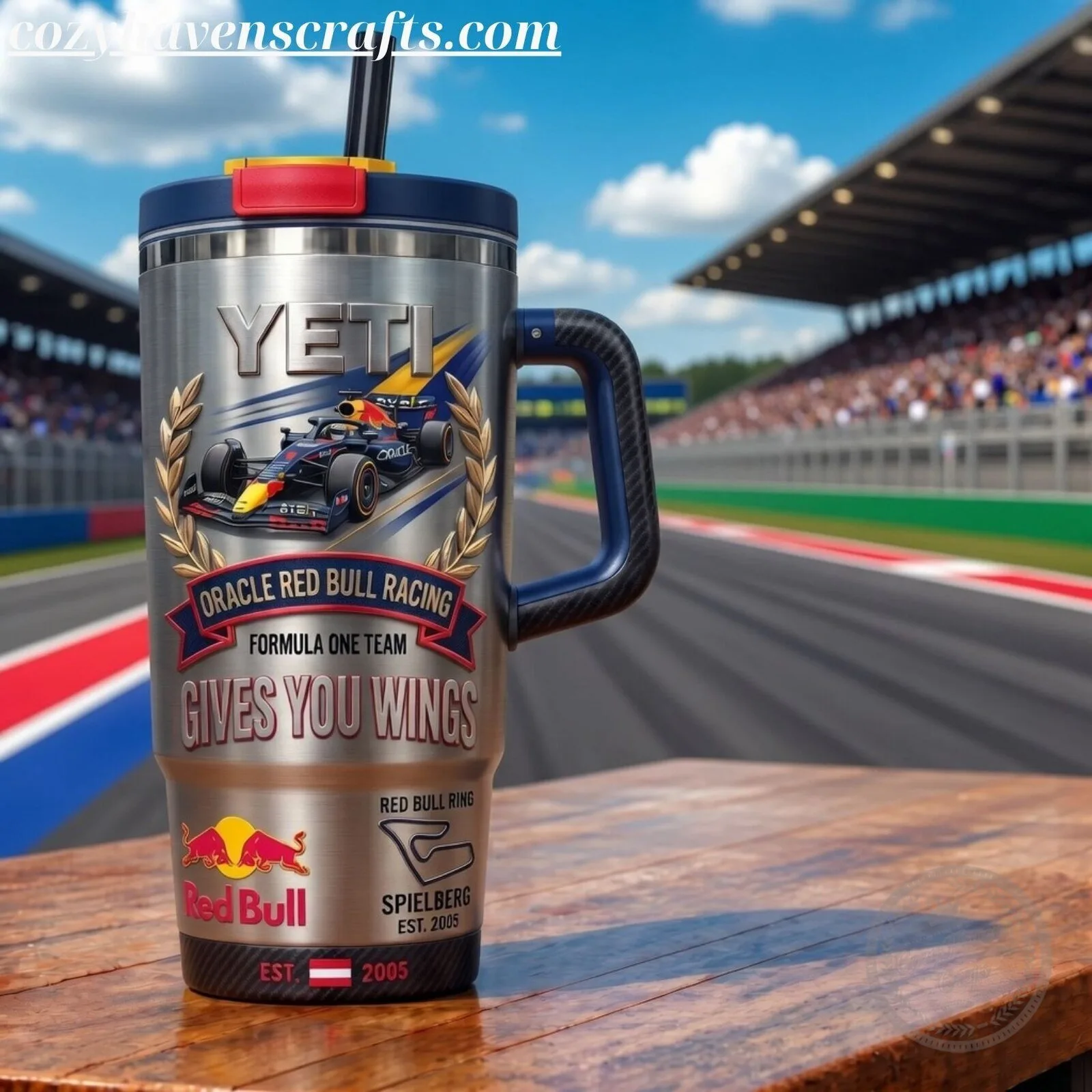 Oracle Red Bull Racing F1 Stainless Steel Tumbler
