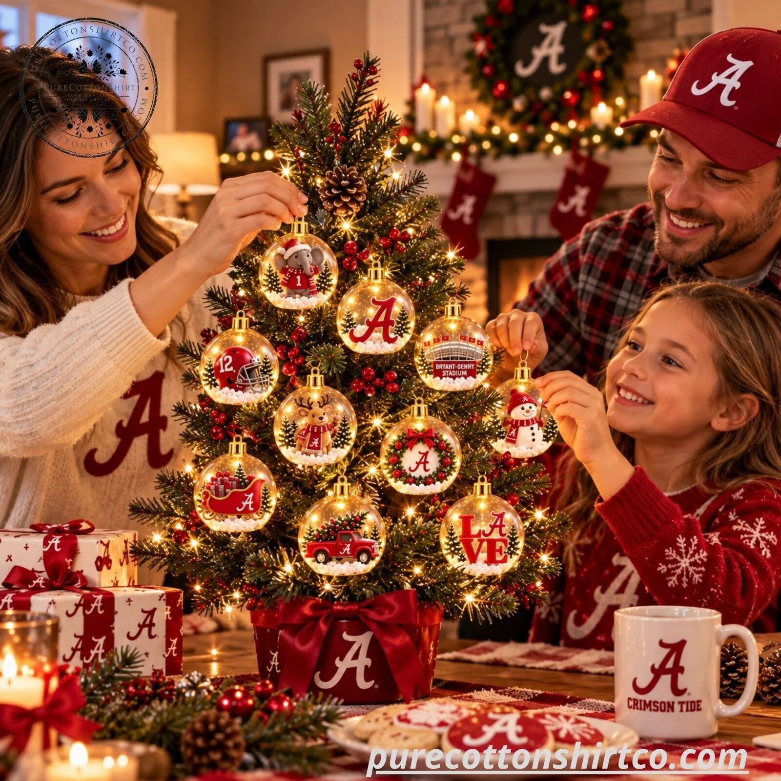 Alabama Crimson Tide Advent Calendar - Christmas Countdown Box with 24 Collectible Ornaments 7 Alabama Crimson Tide Advent Calendar - Christmas Countdown Box with 24 Collectible Ornaments
