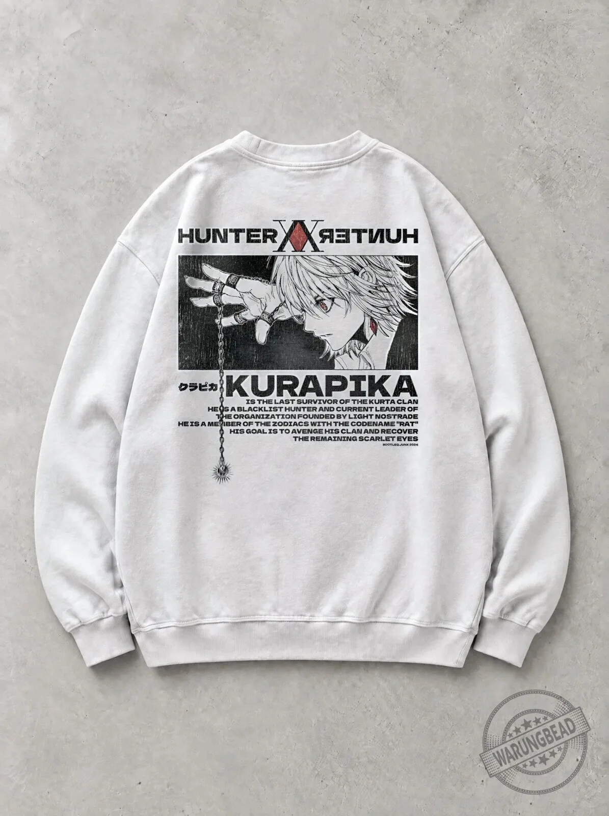 Kurapika Last Survivor Hunter x Hunter Anime Character Sweatshirt
