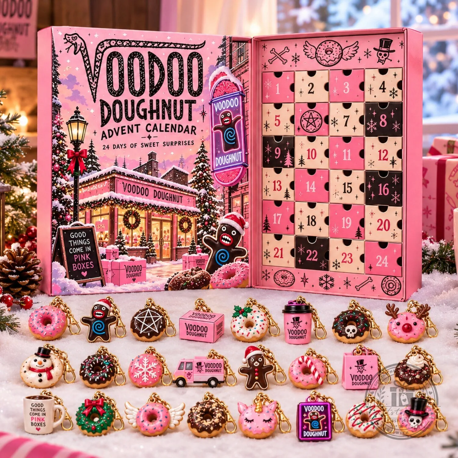 Voodoo Doughnut Advent Calendar 24 Day Of Sweet Surprises 2026