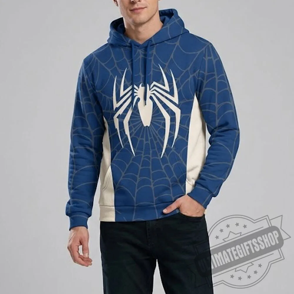 Los Angeles Dodgers Spider-Man 3D All-Over Print Hoodie Shirt 5 Los Angeles Dodgers Spider-Man 3D All-Over Print Hoodie Shirt