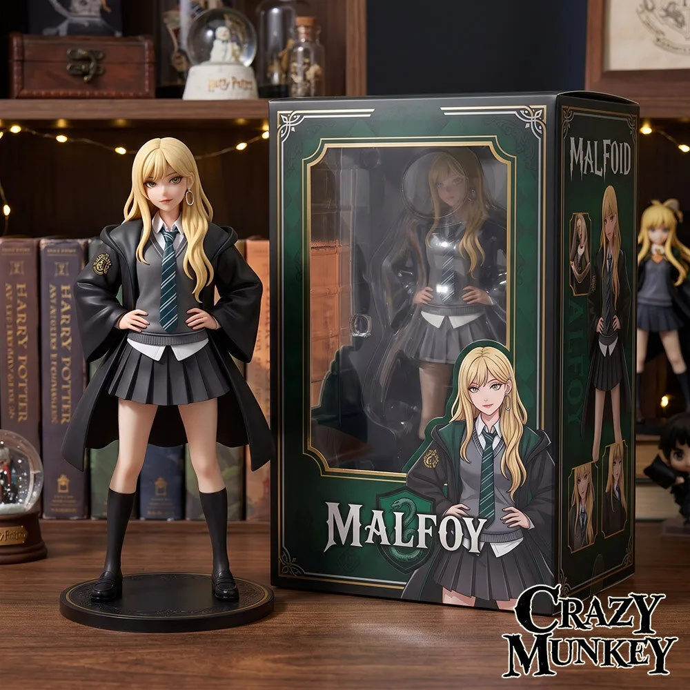 Malfoid Draco Malfoy Slytherin School Uniform Figure | Collectibles