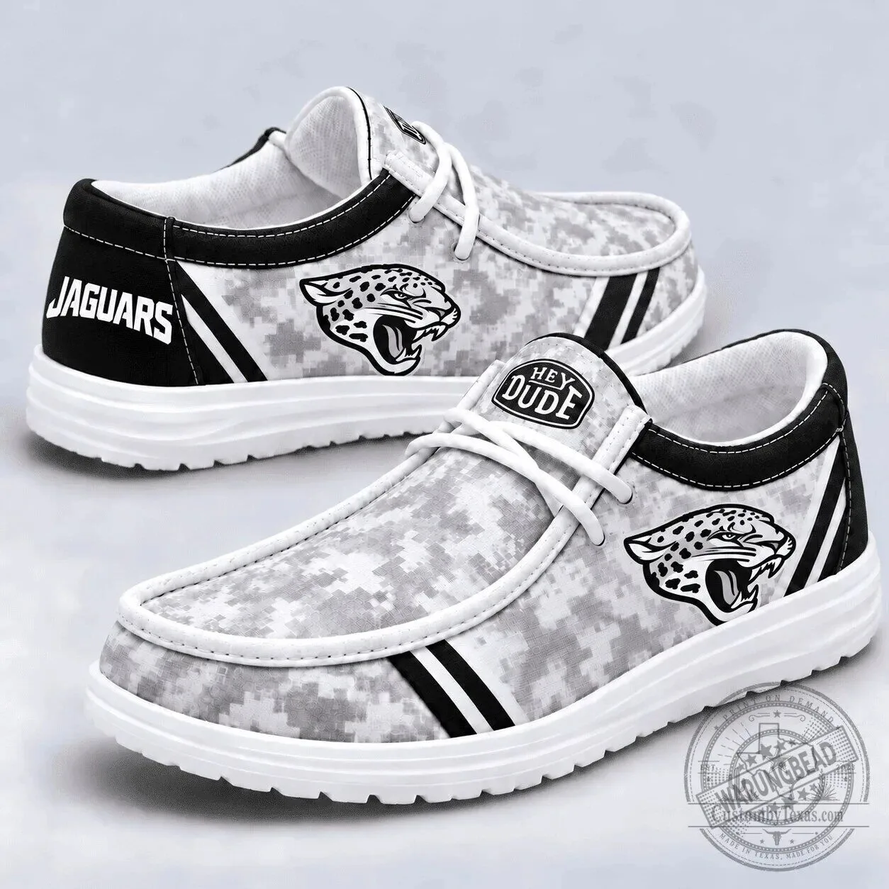 Jacksonville Jaguars NFL Football Team Logo Camouflage Pattern Shoes 1 Jacksonville Jaguars NFL Football Team Logo Camouflage Pattern Shoes