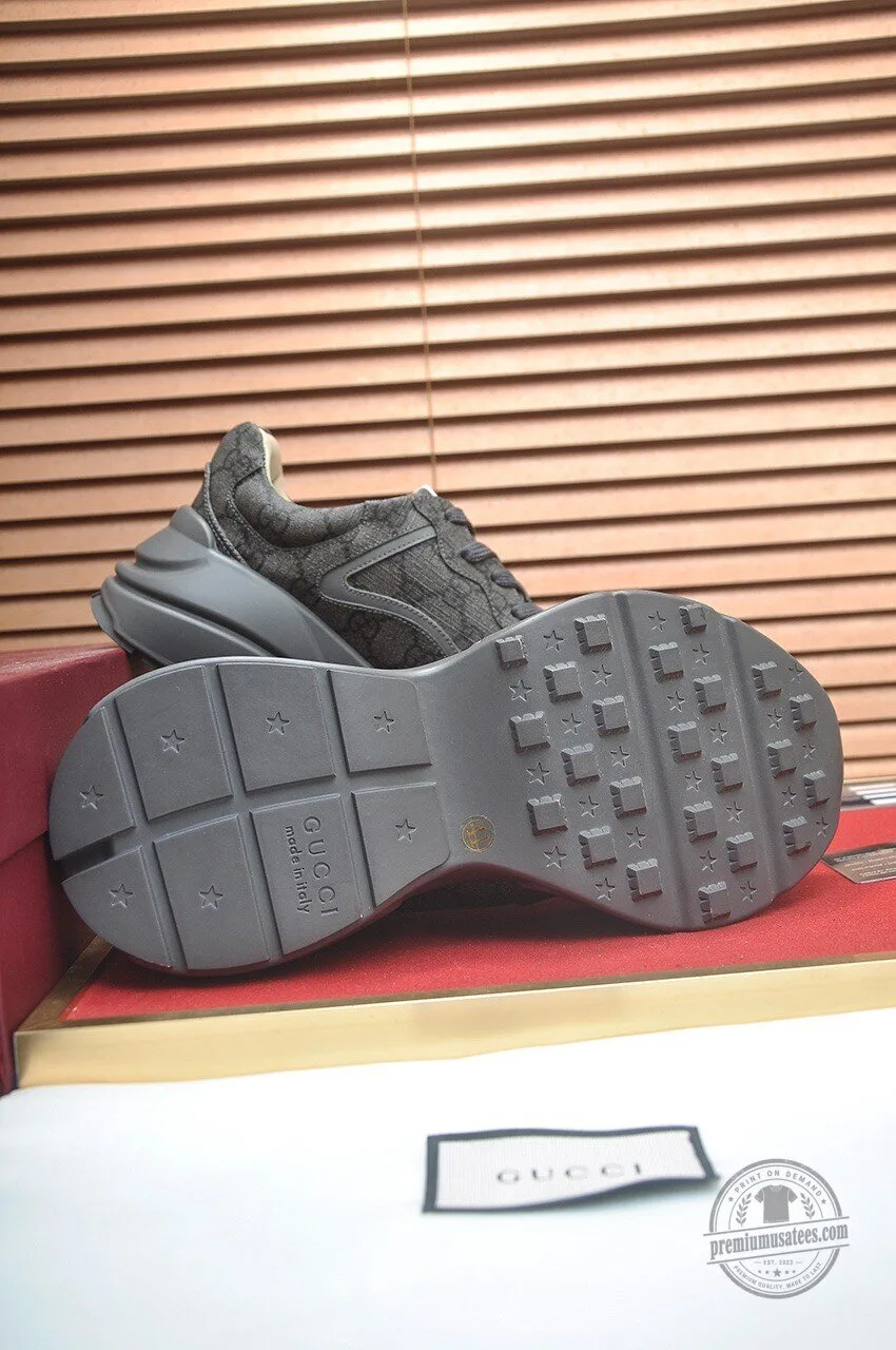 Gucci Monogram Pattern Gray Luxury Designer Fashion Sneakers 7 Gucci Monogram Pattern Gray Luxury Designer Fashion Sneakers