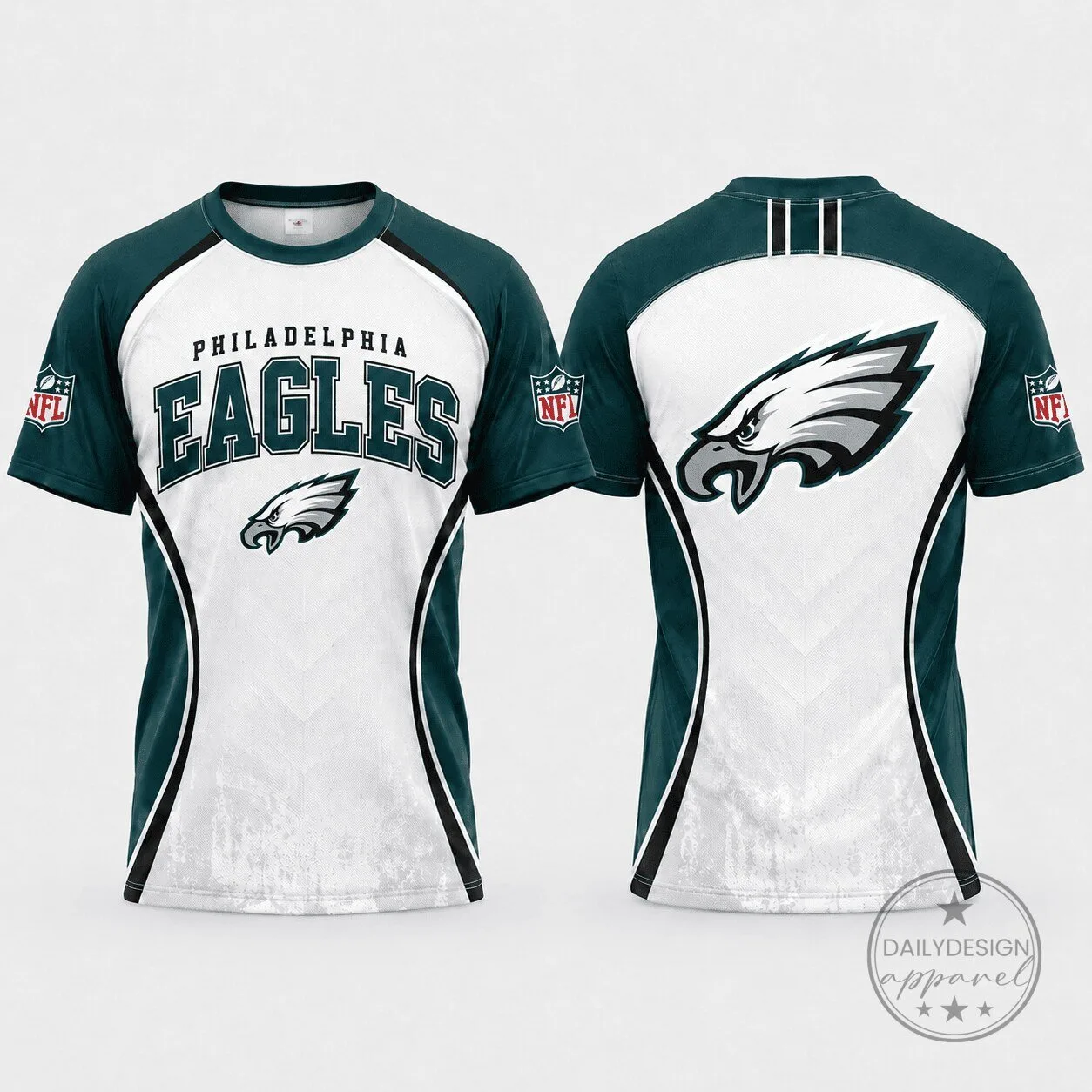 Philadelphia Eagles NFL Fan Shirt, Football Team Logo Sports Apparel T-Shirt