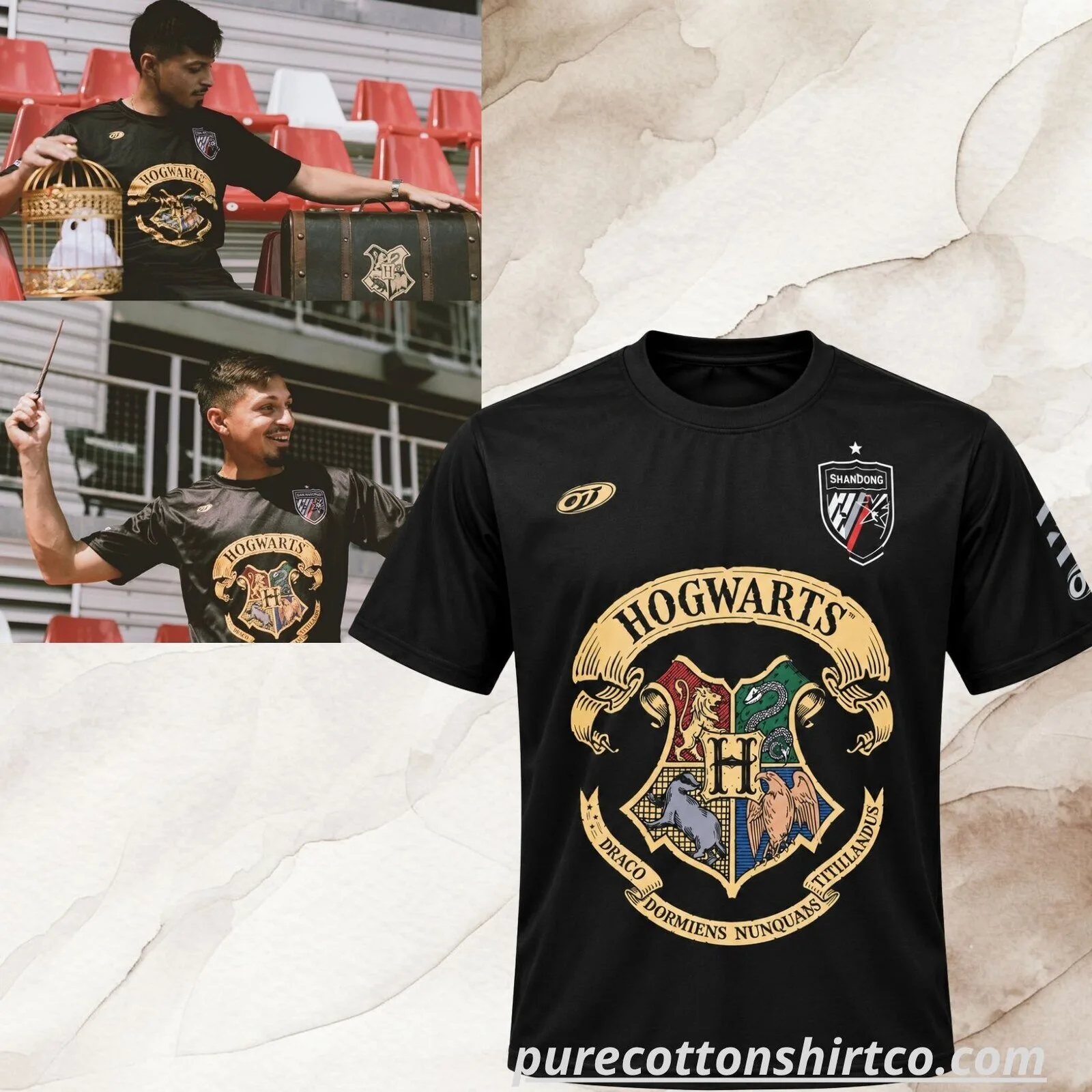 Harry Potter Hogwarts Crest Soccer Jersey 5 Harry Potter Hogwarts Crest Soccer Jersey