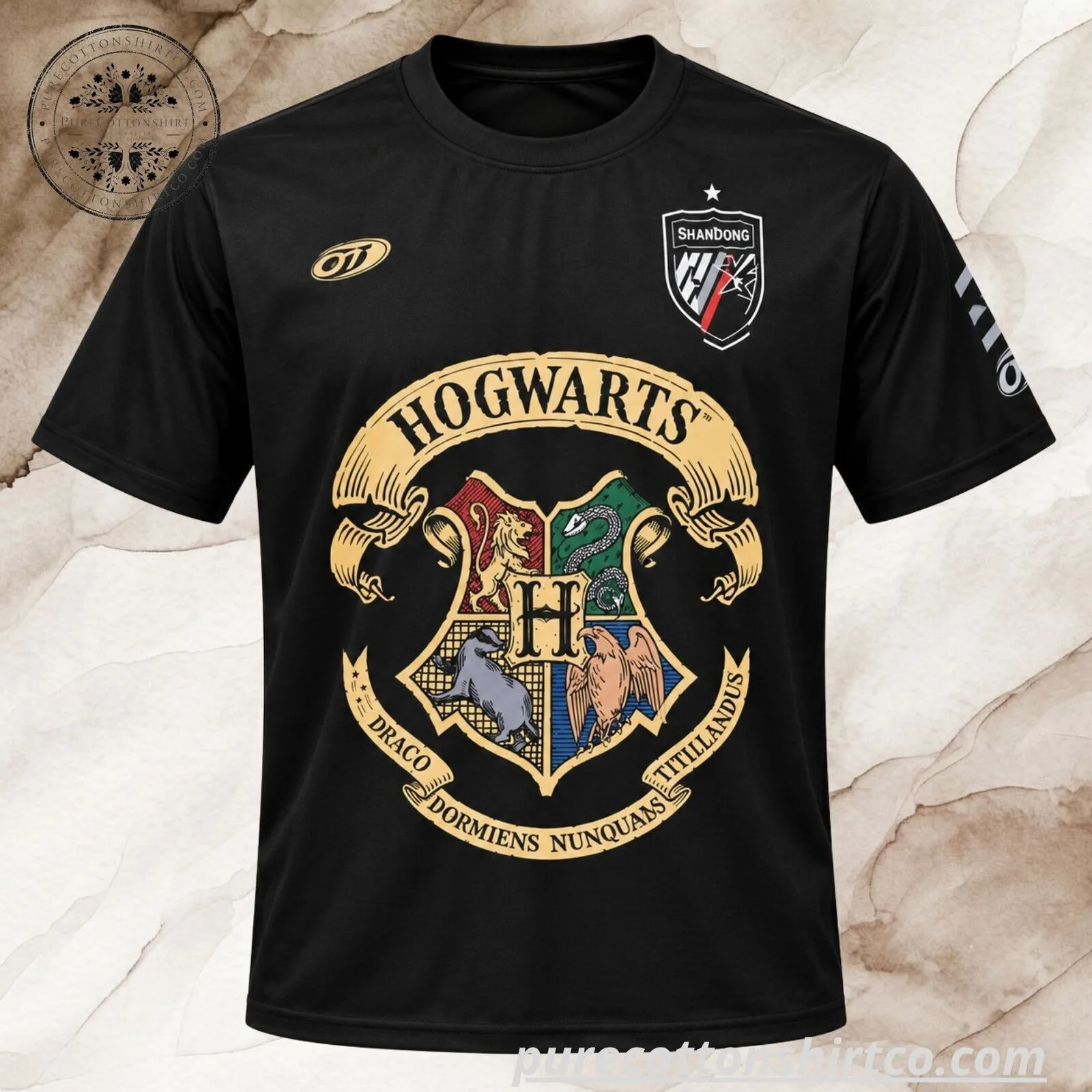 Harry Potter Hogwarts Crest Soccer Jersey 6 Harry Potter Hogwarts Crest Soccer Jersey