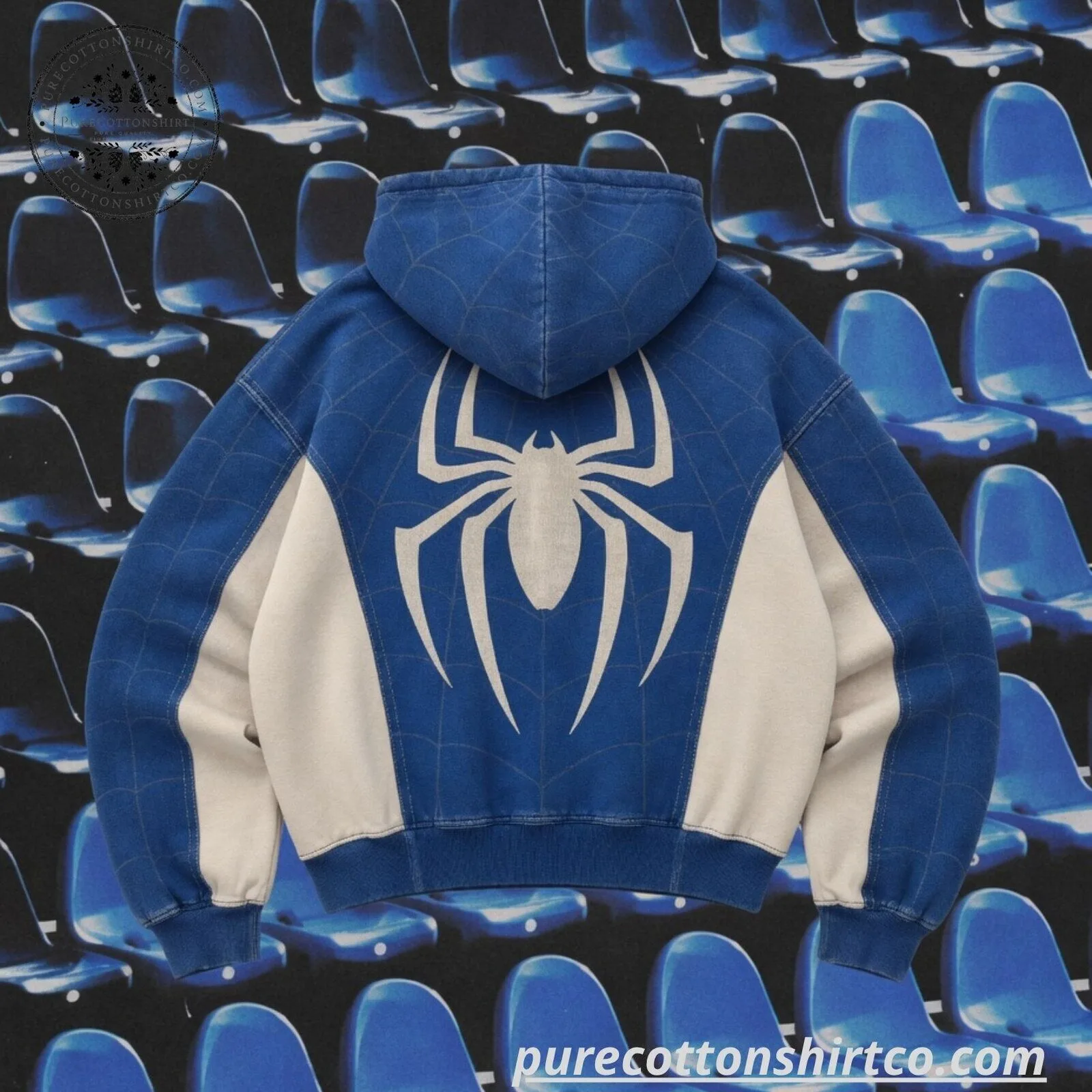DODGERS x Spider Graphic Full Zip Hoodie 6 DODGERS x Spider Graphic Full Zip Hoodie
