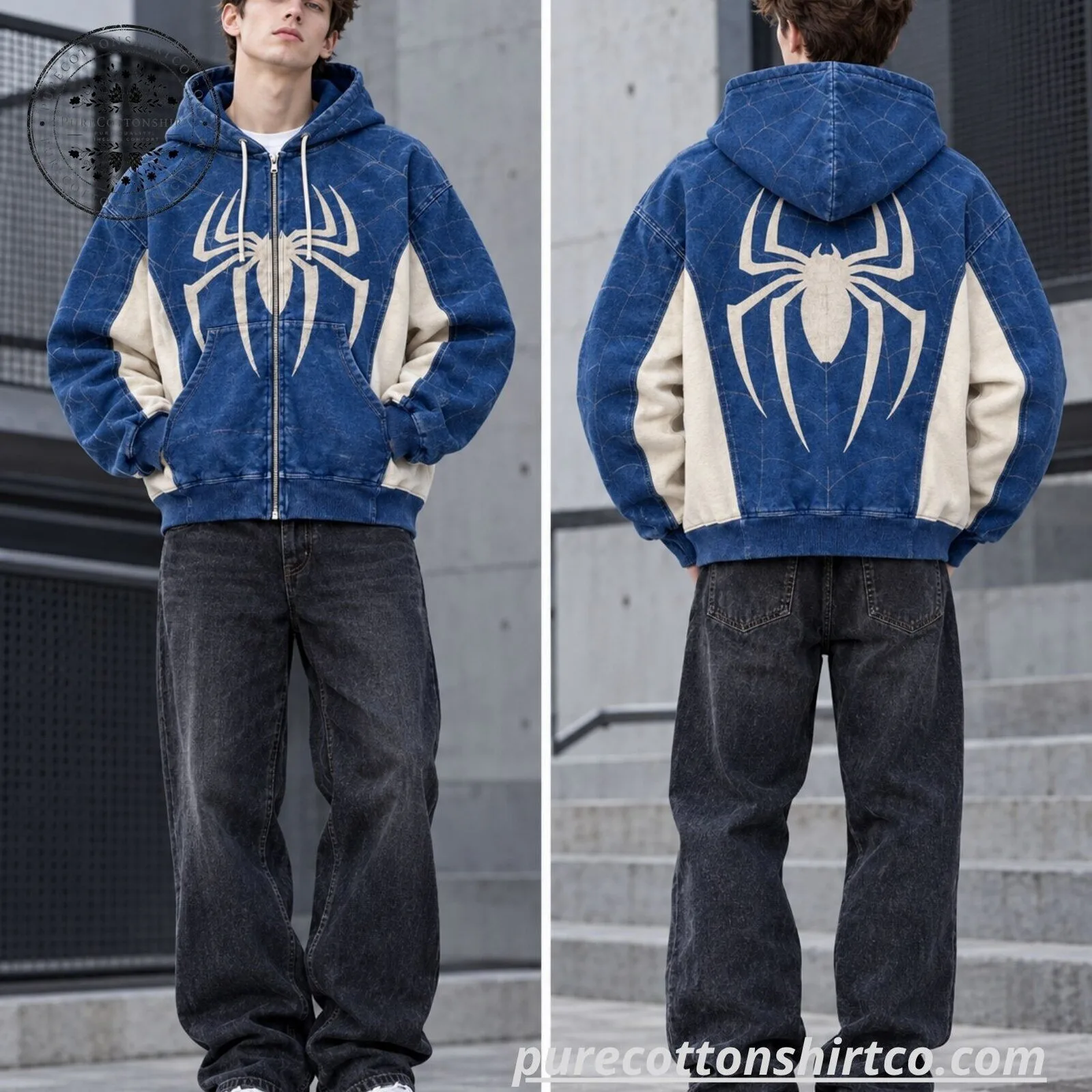 DODGERS x Spider Graphic Full Zip Hoodie 7 DODGERS x Spider Graphic Full Zip Hoodie