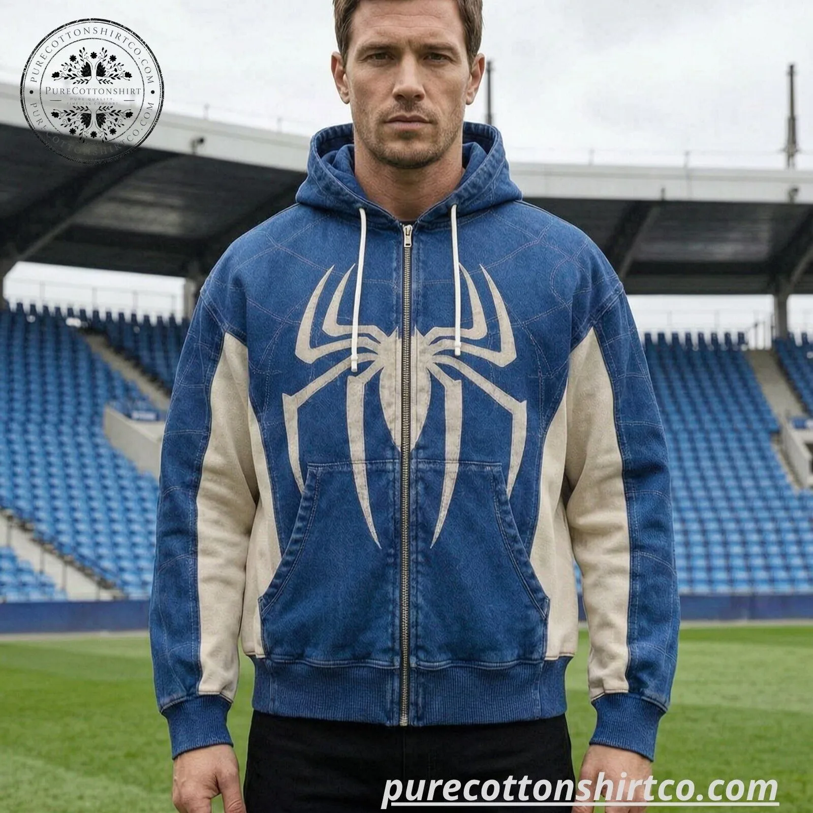 DODGERS x Spider Graphic Full Zip Hoodie 8 DODGERS x Spider Graphic Full Zip Hoodie