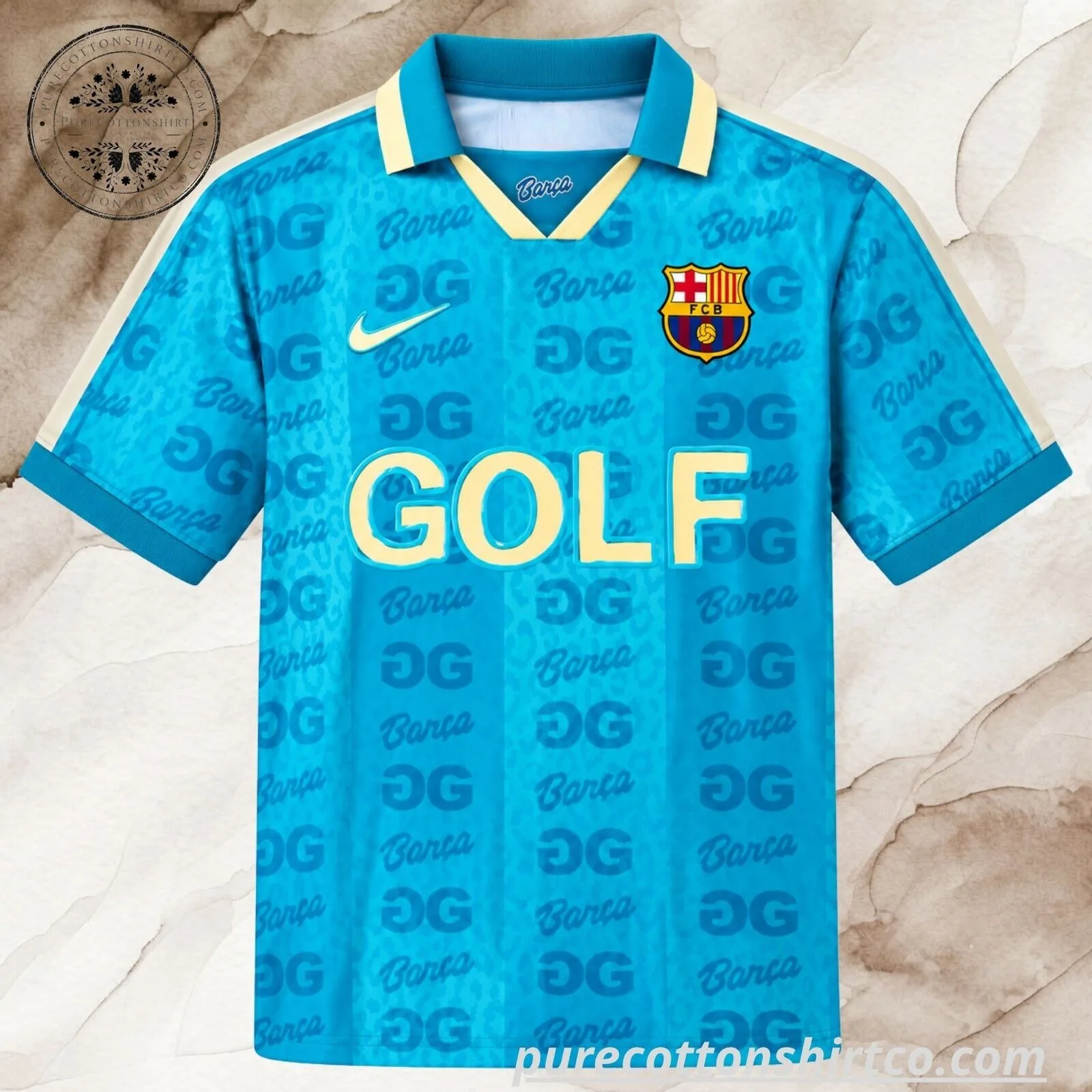 FC Barcelona x Golf Wang Concept Football Soccer Jersey