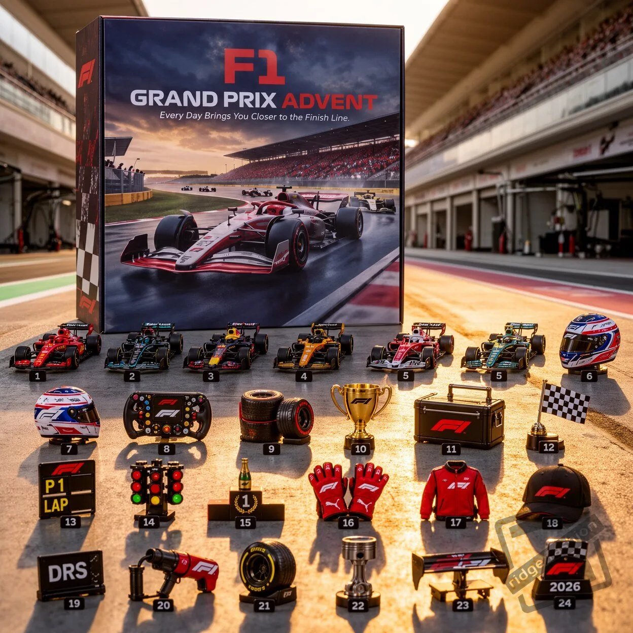 F1 Grand Prix Advent Calendar 2026 – 24 Days Formula 1 Collectibles Set 4 F1 Grand Prix Advent Calendar 2026 – 24 Days Formula 1 Collectibles Set product view