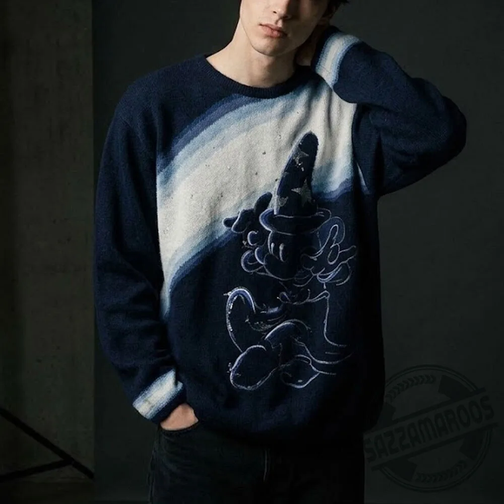 Vintage 1998 Iceberg Fantasia Mickey Sweater For Men Women 4 Vintage 1998 Iceberg Fantasia Mickey Sweater For Men Women