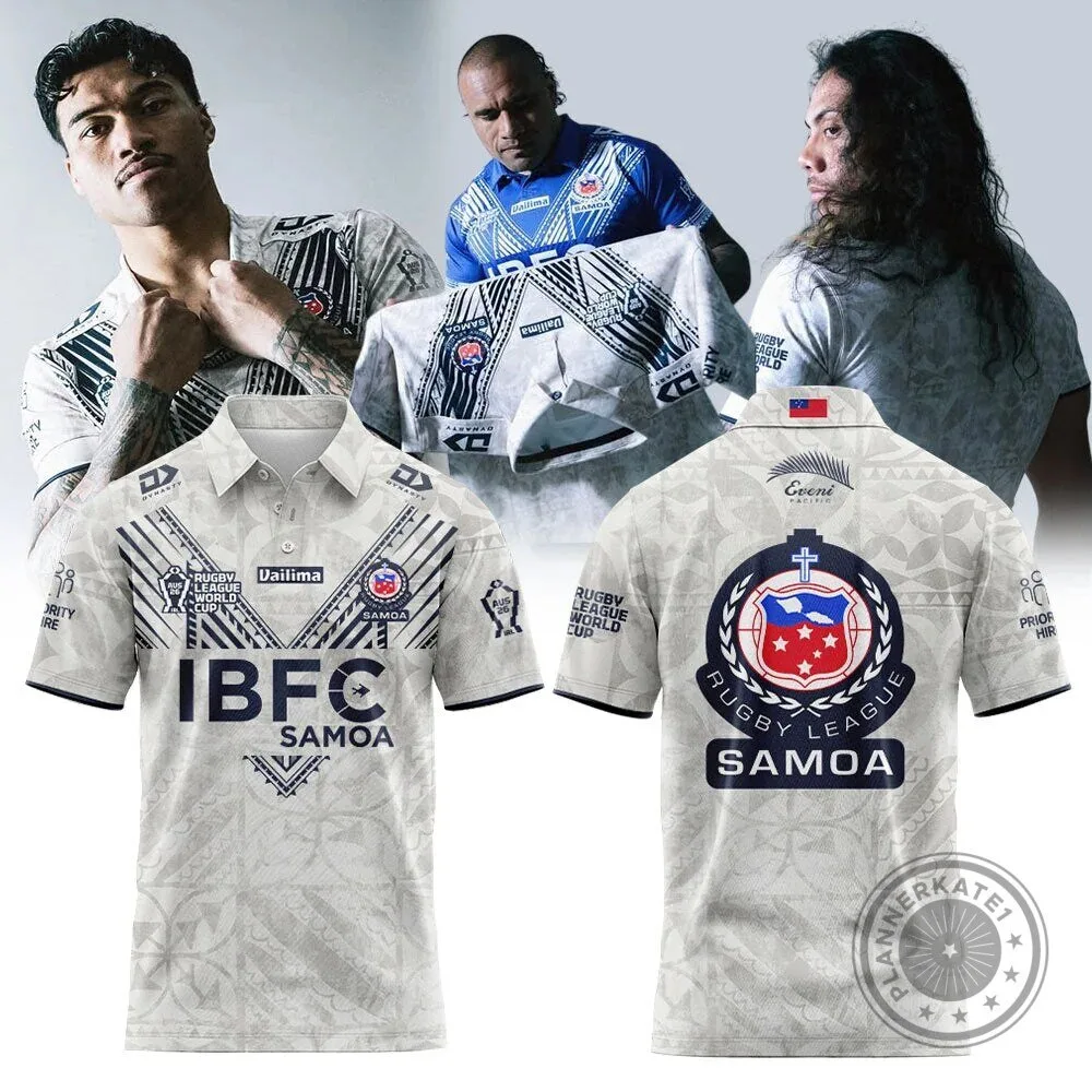 Limited Edition Polo Shirt for Toa Samoa Rugby League World Cup 2026