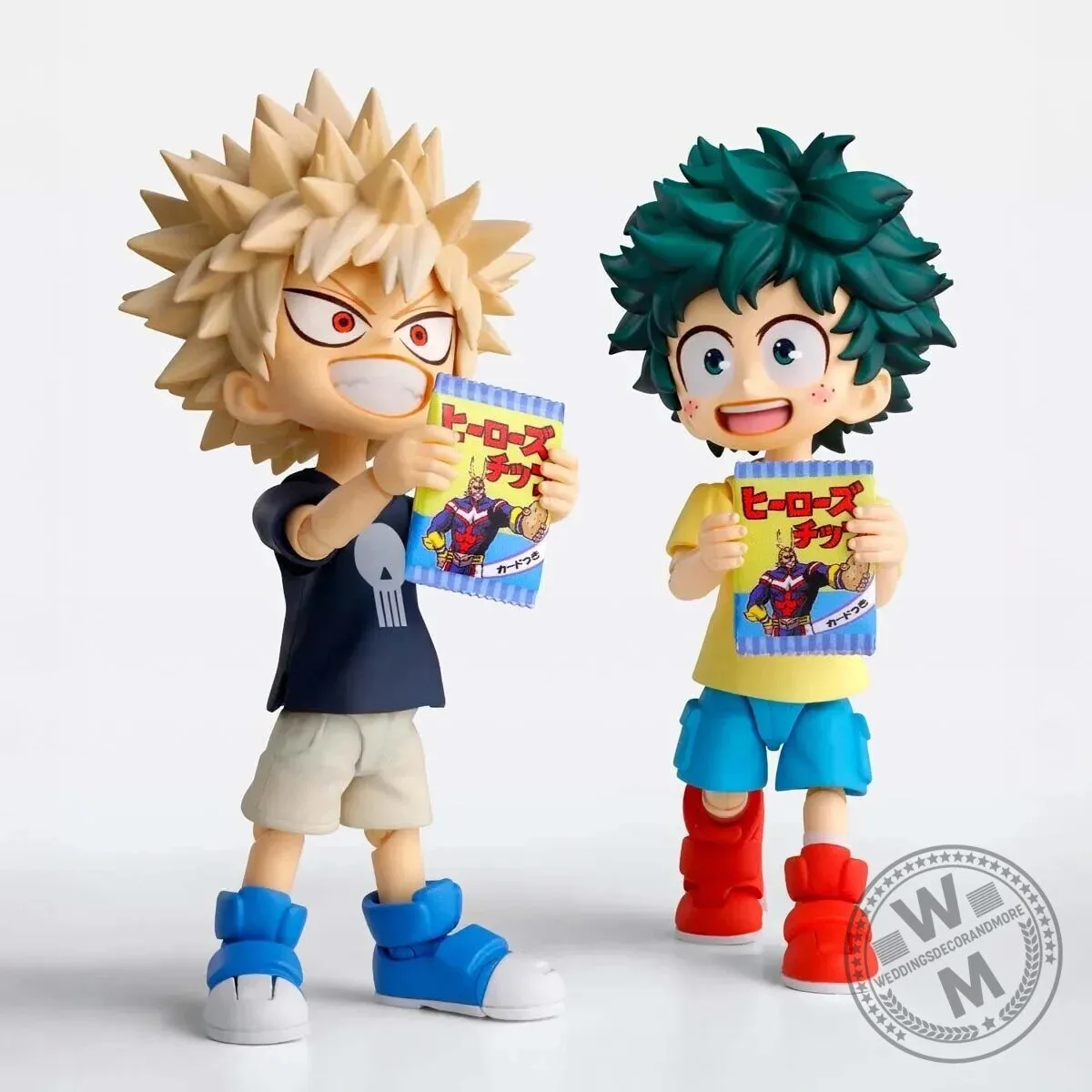 My Hero Academia Izuku Midoriya and Katsuki Bakugo Childhood Action Figure Set 23 My Hero Academia Izuku Midoriya and Katsuki Bakugo Childhood Action Figure Set