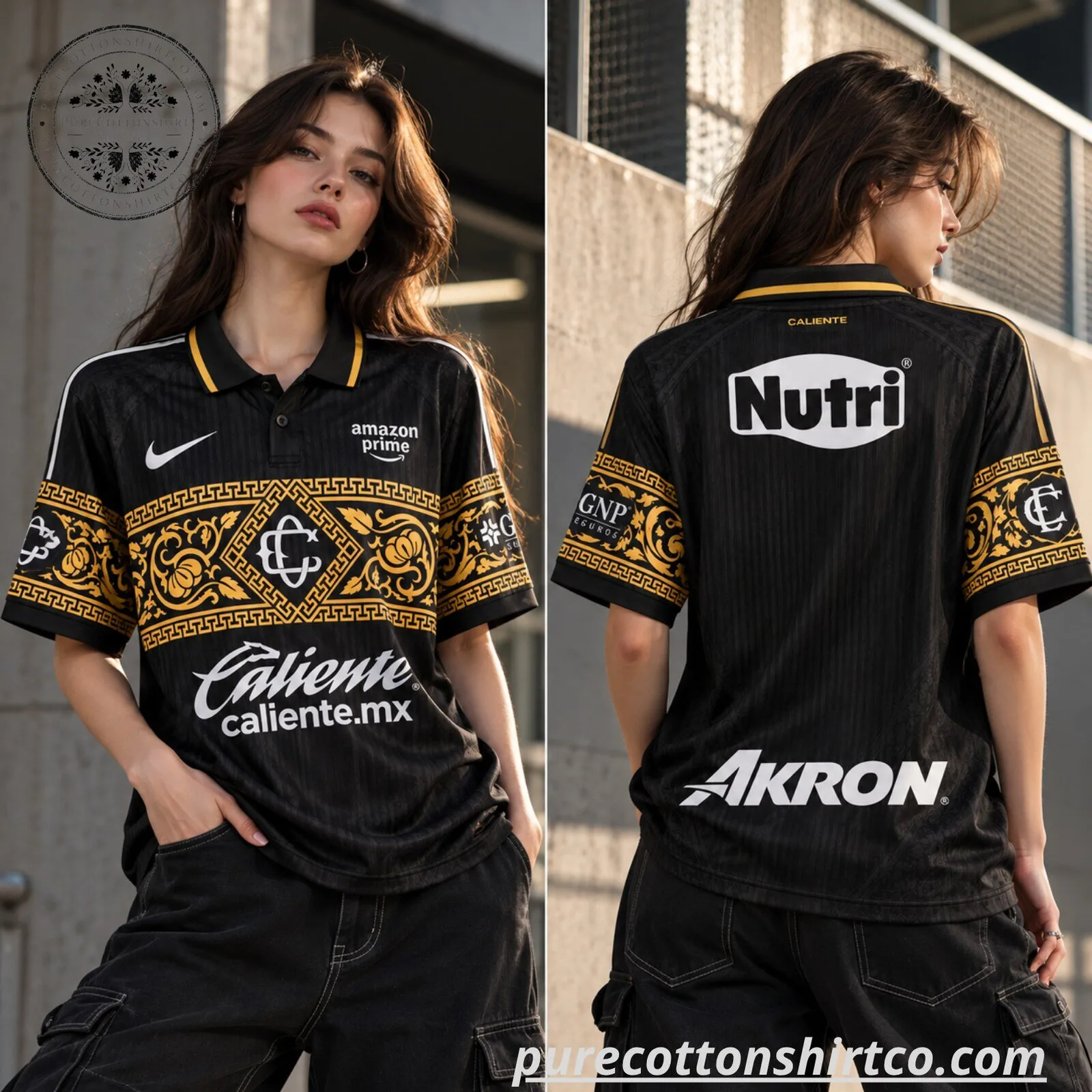 Stunning Nike Chivas 26-27 Polo Jersey Shirt 6 Stunning Nike Chivas 26-27 Polo Jersey Shirt