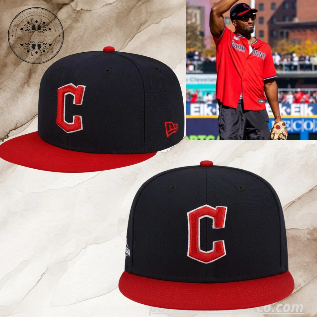 Donovan Mitchell Cleveland Guardians New Era 2026 MLB 59FIFTY Fitted Cap Hat Donovan Mitchell Cleveland Guardians New Era 2026 MLB 59FIFTY Fitted Cap Hat