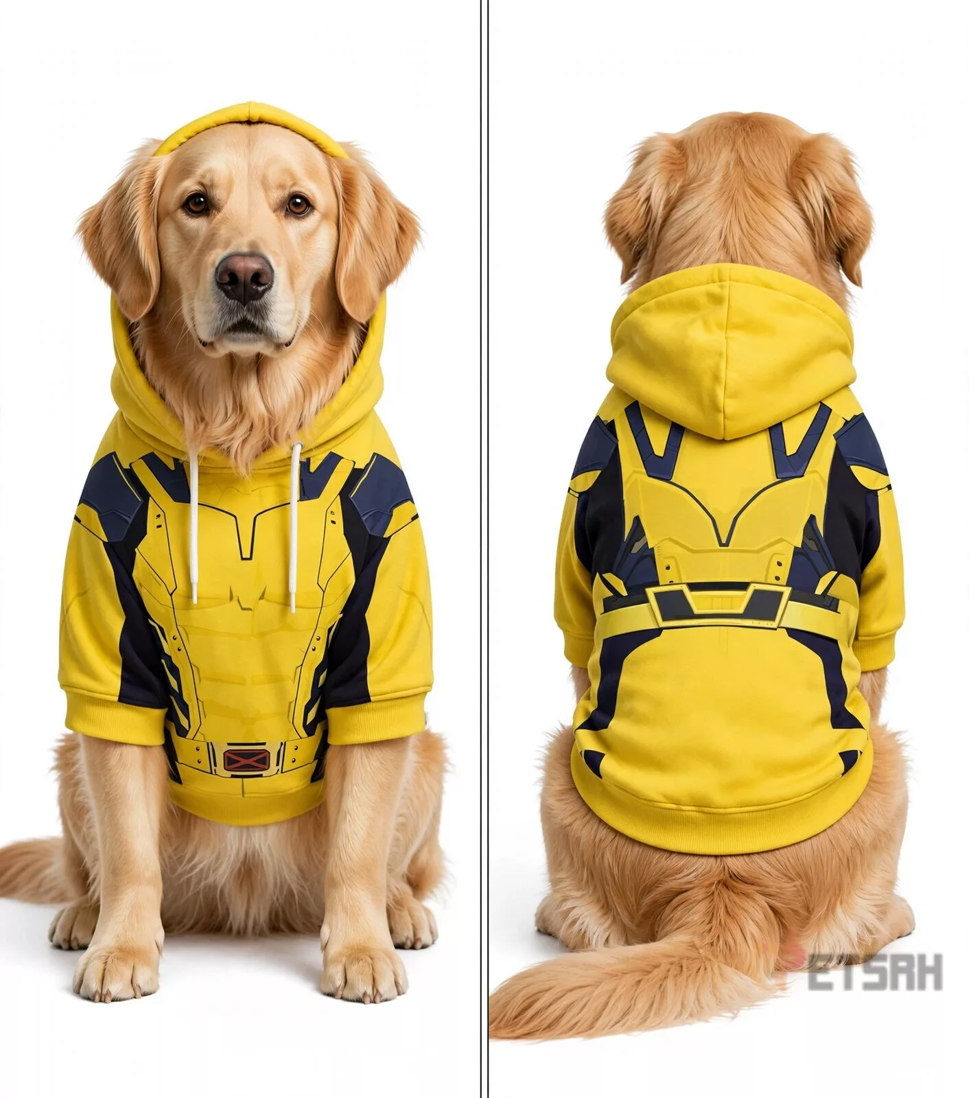 Hugh Jackman Deadpool 3 Wolverine Cosplay Costume Pet and Human Owner Matching Hoodies 8 Hugh Jackman Deadpool 3 Wolverine Cosplay Costume Pet and Human Owner Matching Hoodies