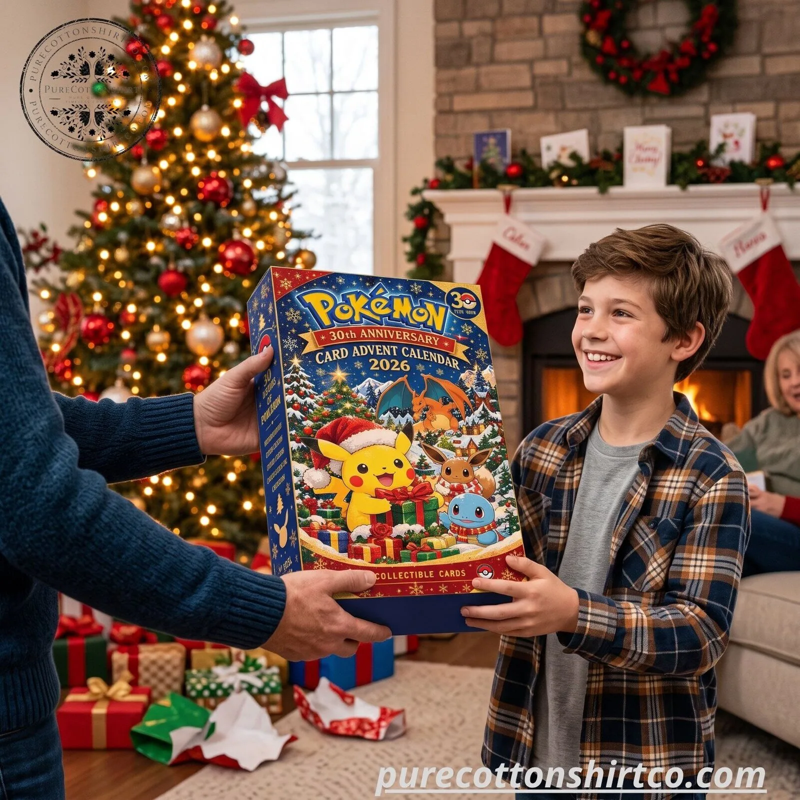 Pokemon 30th Anniversary Card Advent Calendar 2026 - 12 Collectible Trading Cards Set 7 Pokemon 30th Anniversary Card Advent Calendar 2026 - 12 Collectible Trading Cards Set