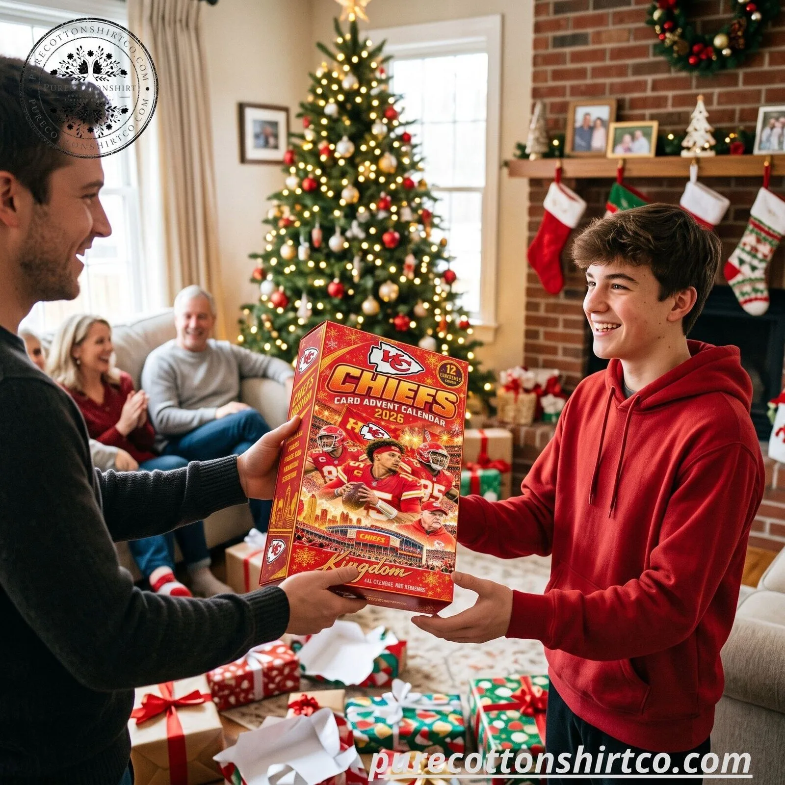 Kansas City Chiefs Card Advent Calendar 2026 - 12 Collectible Trading Cards Set 9 Kansas City Chiefs Card Advent Calendar 2026 - 12 Collectible Trading Cards Set