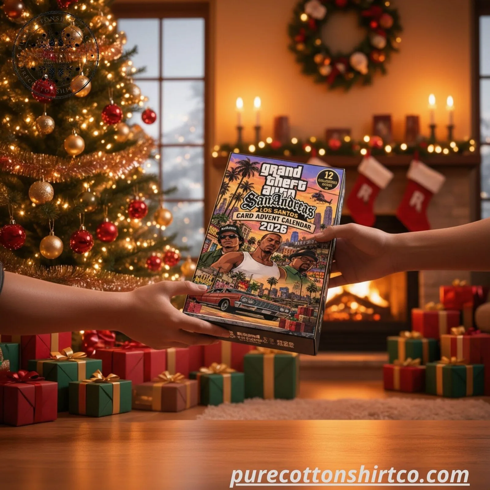 Grand Theft Auto San Andreas Christmas Advent Calendar 2026 - 12 Trading Cards Box 8 Grand Theft Auto San Andreas Christmas Advent Calendar 2026 - 12 Trading Cards Box