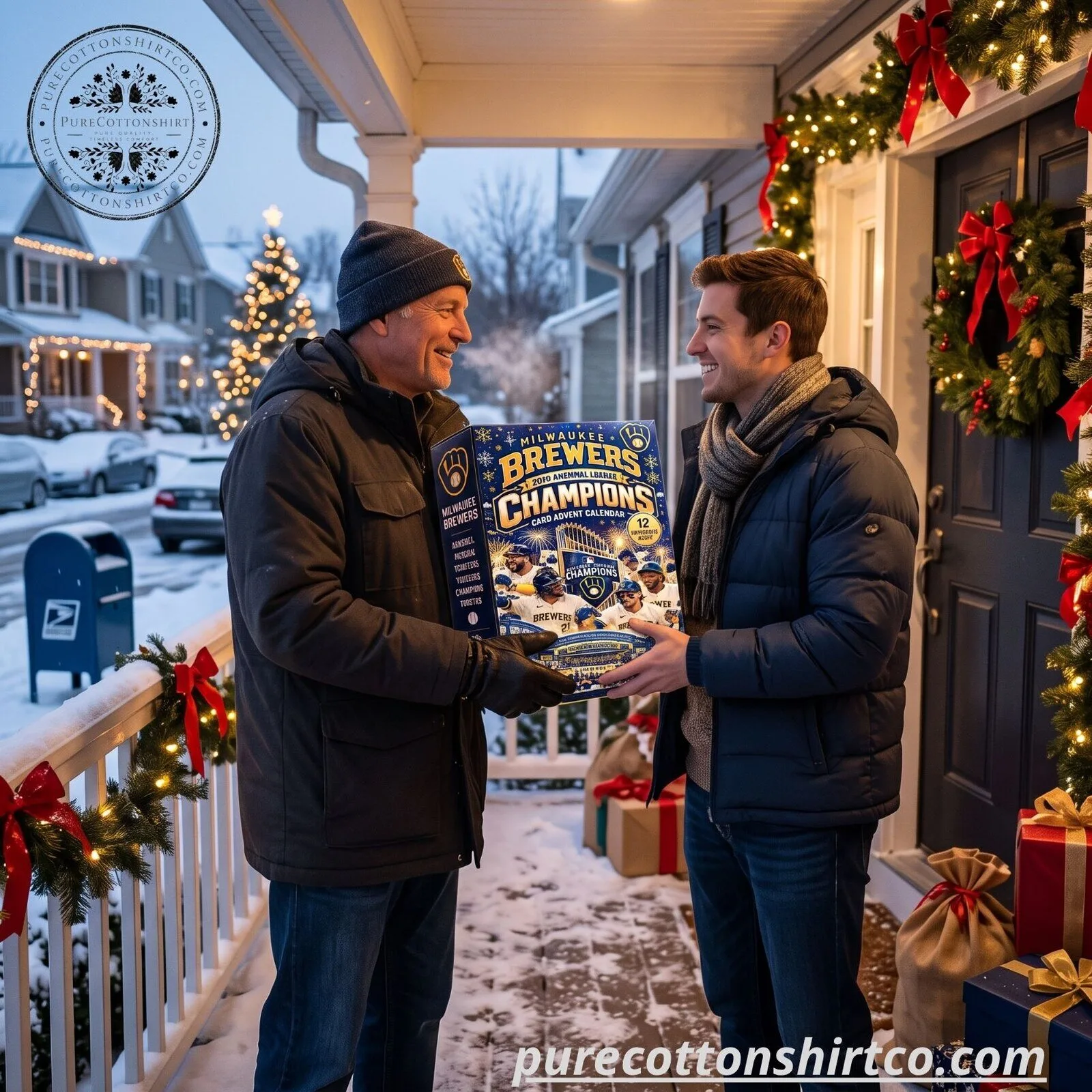 Milwaukee Brewers 2026 NL Champions Card Advent Calendar - 12 Collectible Trading Cards Set 8 Milwaukee Brewers 2026 NL Champions Card Advent Calendar - 12 Collectible Trading Cards Set
