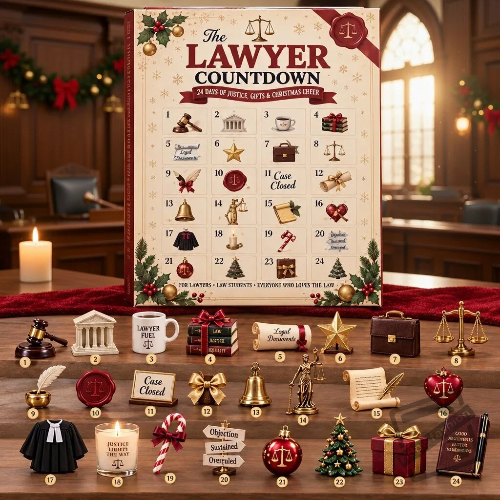 The Lawyer Countdown Advent Calendar 2026 – 24 Days Legal Gifts & Office Collectibles Set 4 The Lawyer Countdown Advent Calendar 2026 – 24 Days Legal Gifts & Office Collectibles Set product view