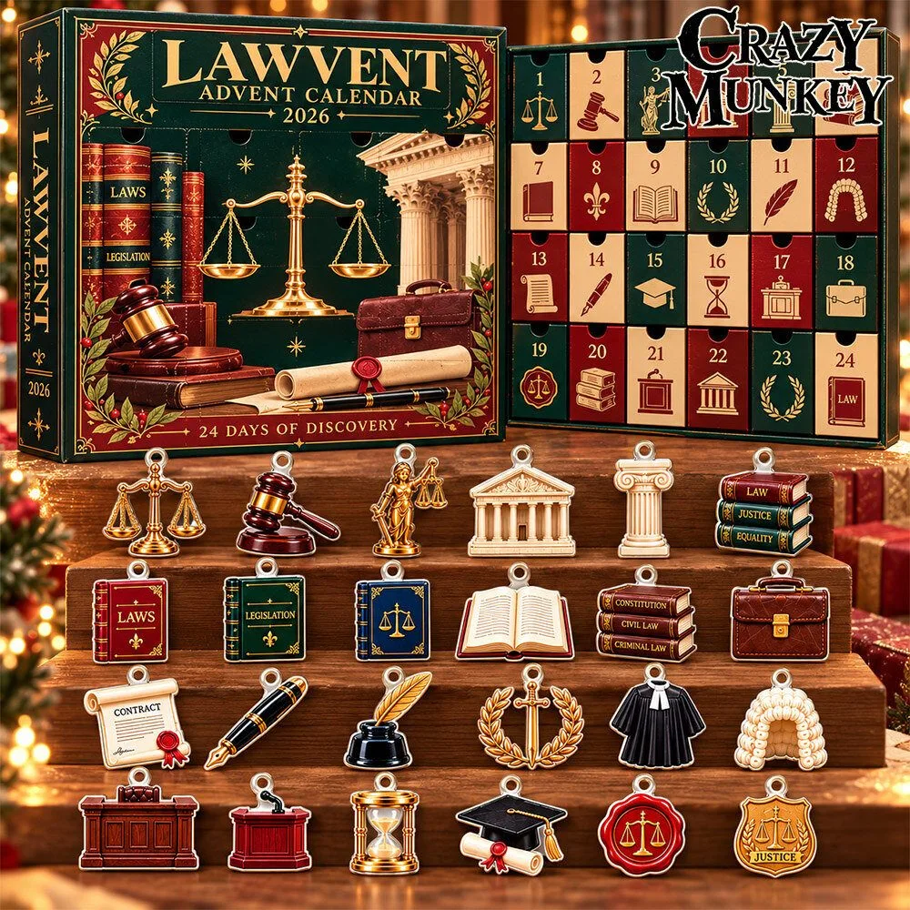 Lawwent 2026 Lawyer Legal Profession 24 Day Advent Calendar | Collectibles