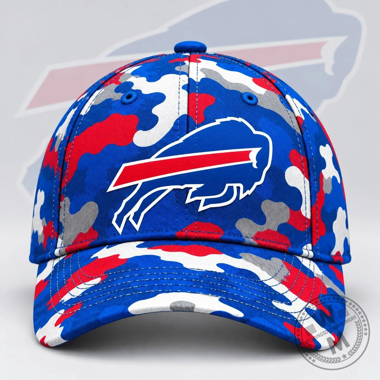 Buffalo Bills Urban Camouflage Pattern Baseball Cap Hat