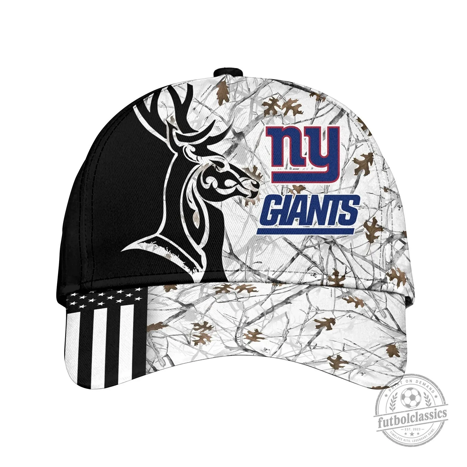 New York Giants Deer Hunting Camouflage Cap Hat