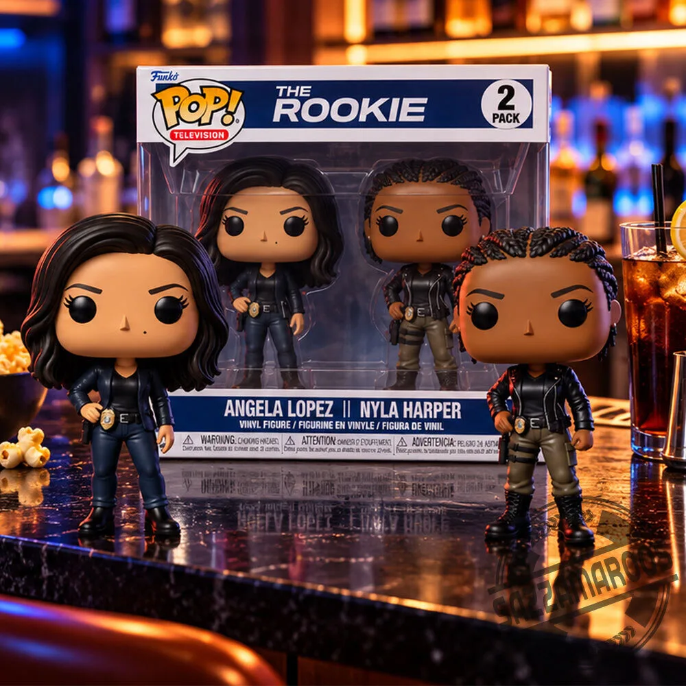 Funko Pop! The Rookie Angela Lopez & Nyla Harper 2-Pack Vinyl Figures 2 Funko Pop! The Rookie Angela Lopez & Nyla Harper 2-Pack Vinyl Figures