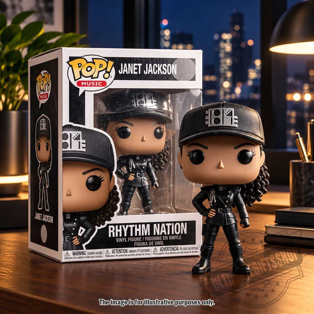 Funko Pop! Janet Jackson Rhythm Nation Vinyl Figure Collectible