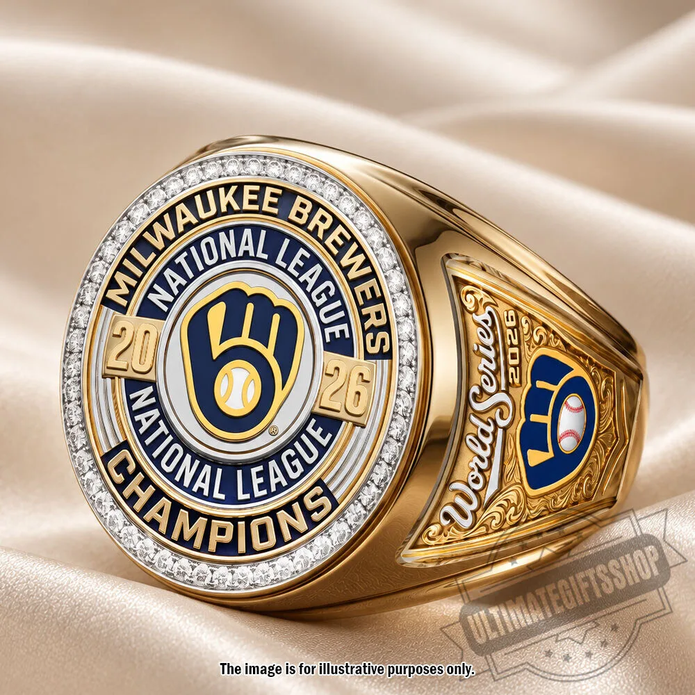 2026 Milwaukee Brewers National League Champions Ring