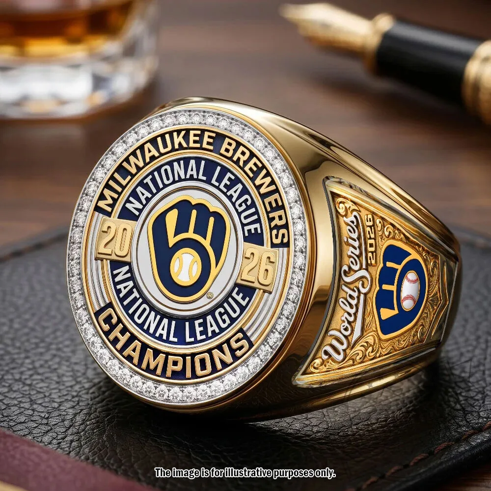 2026 Milwaukee Brewers National League Champions Ring 4 2026 Milwaukee Brewers National League Champions Ring