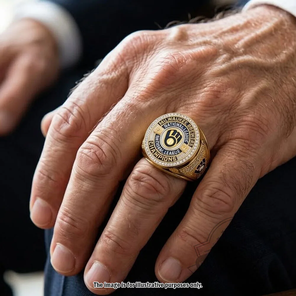 2026 Milwaukee Brewers National League Champions Ring 5 2026 Milwaukee Brewers National League Champions Ring