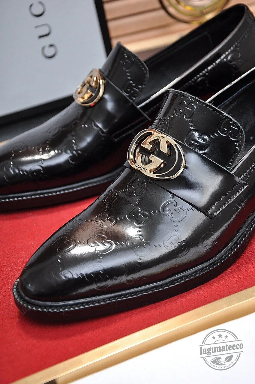 Men's Horsebit Loafers in Black Leather from Gucci 8 Men