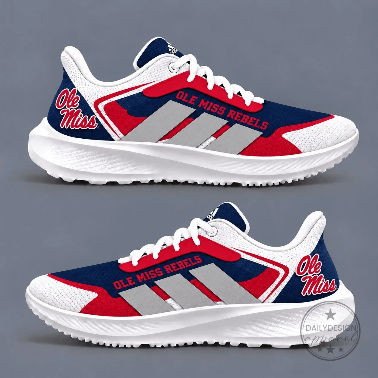 Ole Miss Rebels Hotty Toddy Victory Game Day Edition Athletic Shoes