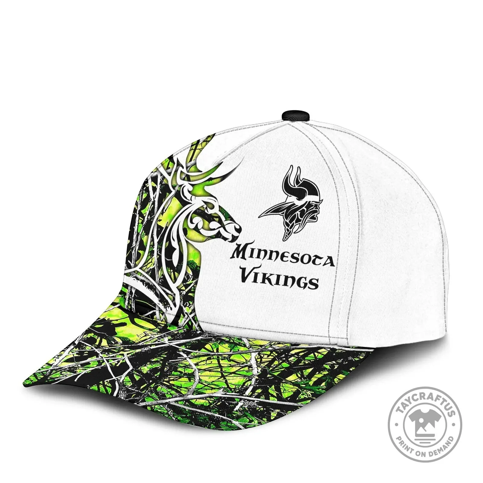 Minnesota Vikings Deer Hunting Camouflage American Flag Cap Hat 10 Minnesota Vikings Deer Hunting Camouflage American Flag Cap Hat