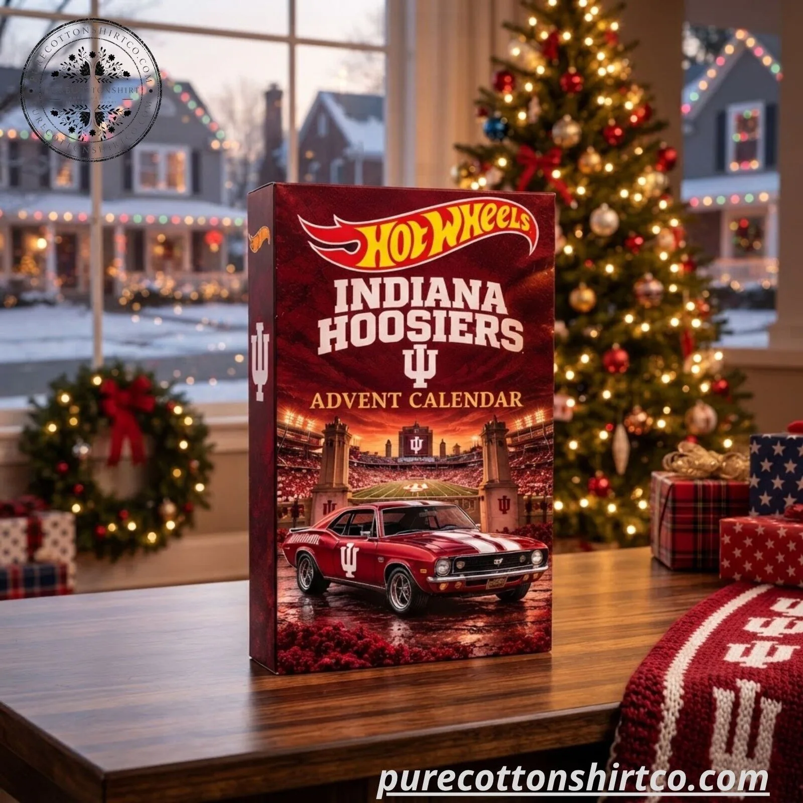 Indiana Hoosiers Hot Wheels Advent Calendar 6 Indiana Hoosiers Hot Wheels Advent Calendar