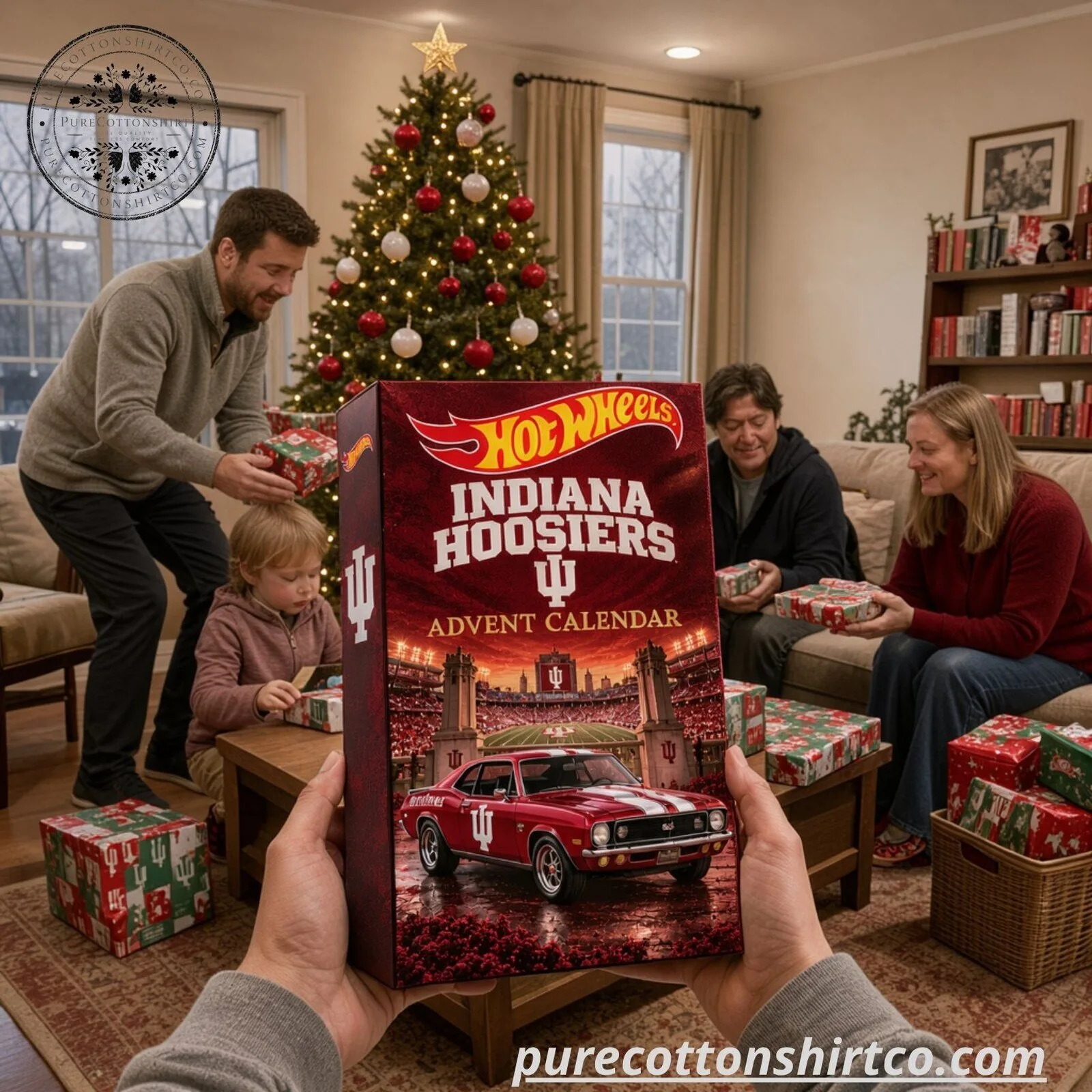 Indiana Hoosiers Hot Wheels Advent Calendar 7 Indiana Hoosiers Hot Wheels Advent Calendar