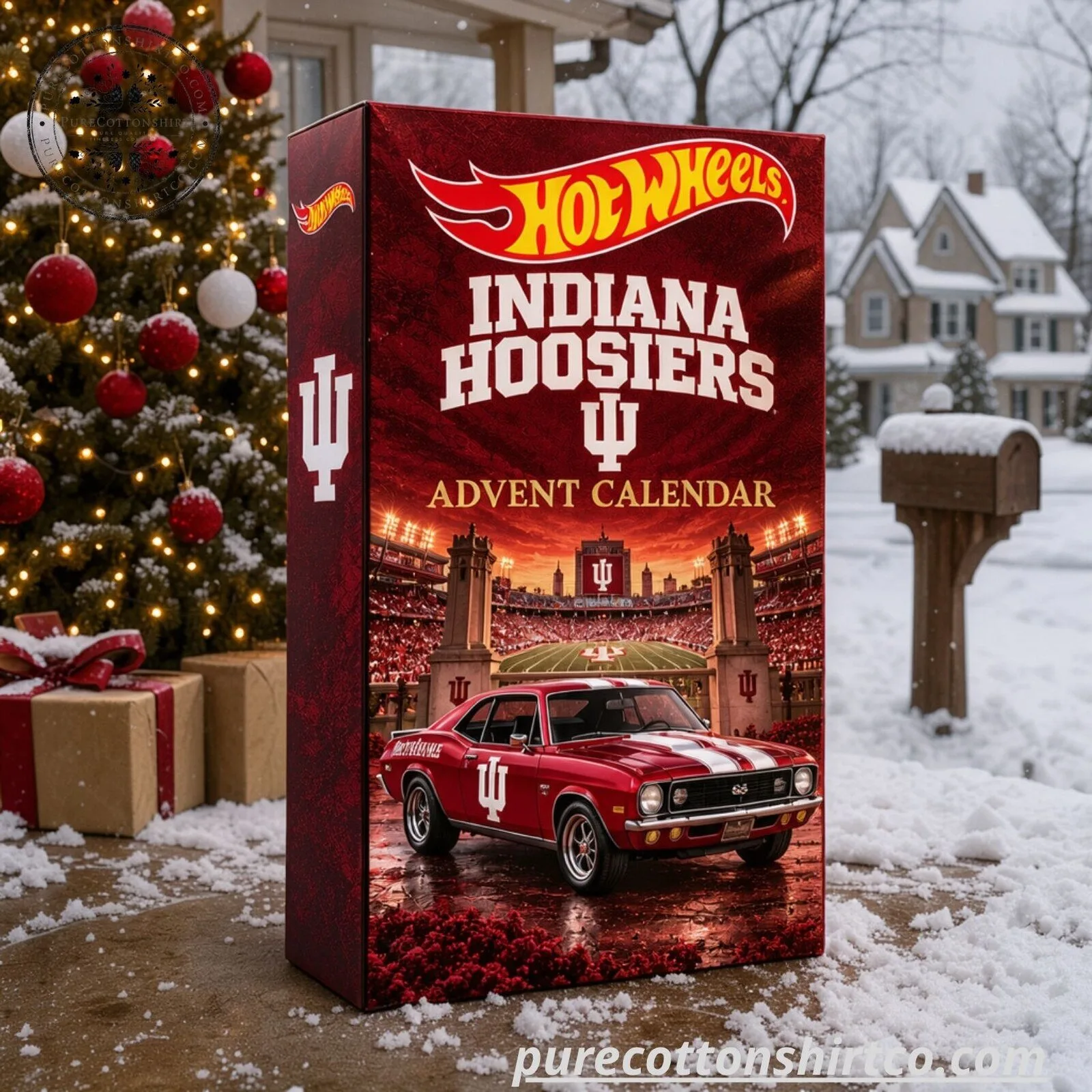 Indiana Hoosiers Hot Wheels Advent Calendar 8 Indiana Hoosiers Hot Wheels Advent Calendar