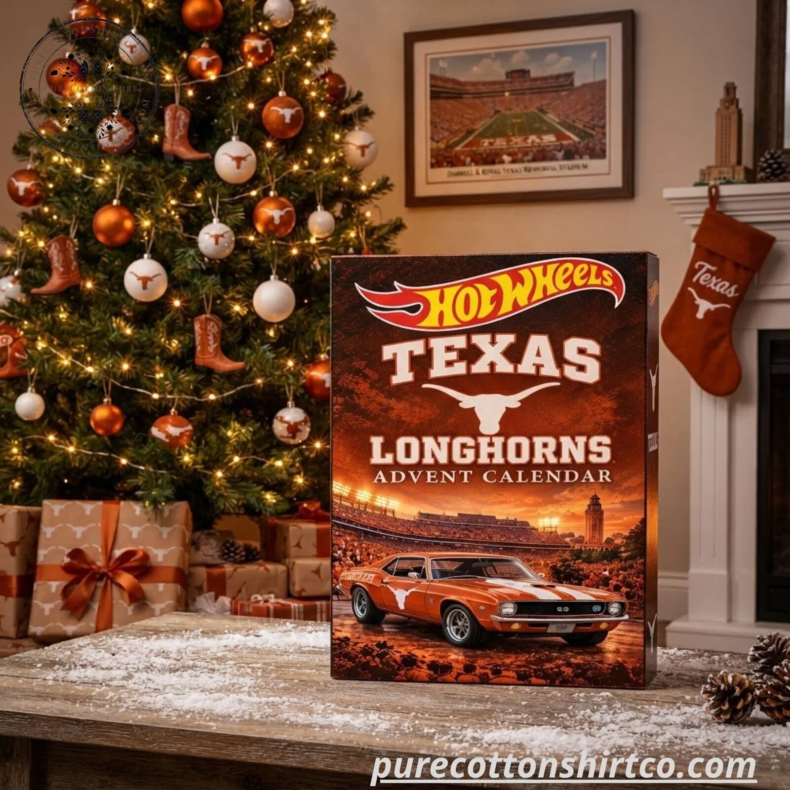 Texas Longhorns Hot Wheels Advent Calendar 5 Texas Longhorns Hot Wheels Advent Calendar