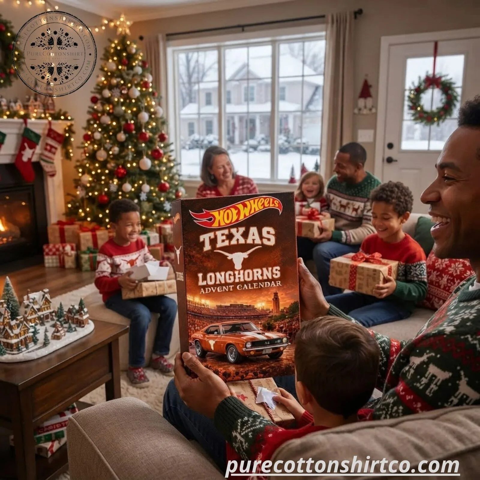 Texas Longhorns Hot Wheels Advent Calendar 6 Texas Longhorns Hot Wheels Advent Calendar