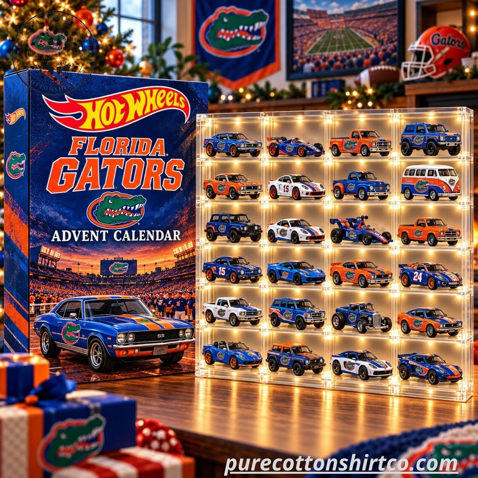 Florida Gators Hot Wheels Advent Calendar